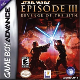 ตลับ GBA Star Wars: Episode III: Revenge of the Sith  ตลับผลิตใหม่ ภาคภาษาอังกฤษ