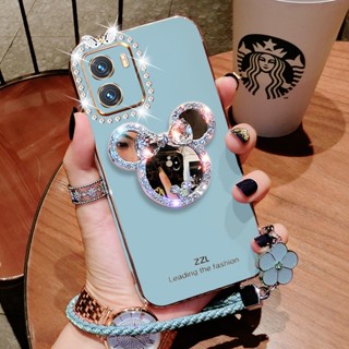 VIVO Y01 Y15A Y15S Y01A Y72 Y31 V20SE V20Pro V21E S1Pro V15 เคสโทรศัพท์มือถือ พร้อมกระจก และสายคล้อง สําหรับ