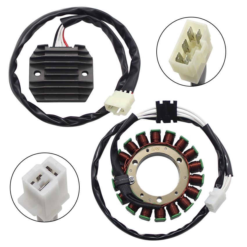 Stator Regulator Rectifier สําหรับ Yamaha XVS400 XVS400C ลากดาวคลาสสิก XVS650 V-Star XVS650A AT OEM 