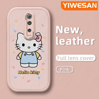 เคสโทรศัพท์มือถือหนังนิ่ม กันกระแทก ป้องกันกล้อง เต็มเลนส์ ลายการ์ตูนคิตตี้น่ารัก สําหรับ Xiaomi 9T Pro Redmi K20 Pro