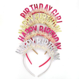 ที่คาดผม HAPPY BIRTHDAY Glitter Headband