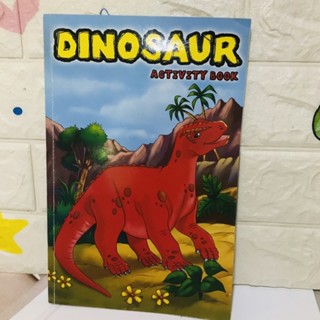 DINOSAURS ACTIVITY BOOK  ปกอ่อน