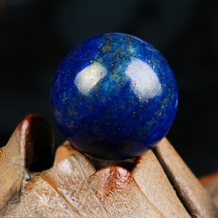 4A ลูกปัดลูกปัดหลวม Lapis Lazuli ธรรมชาติ