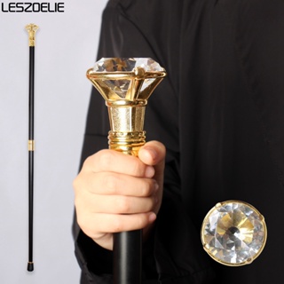 Luxury Walking Stick Canes Men Diamond Type Handle Decorative Walking Cane Women Elegant Fashion Vintage Hand Cane Walki