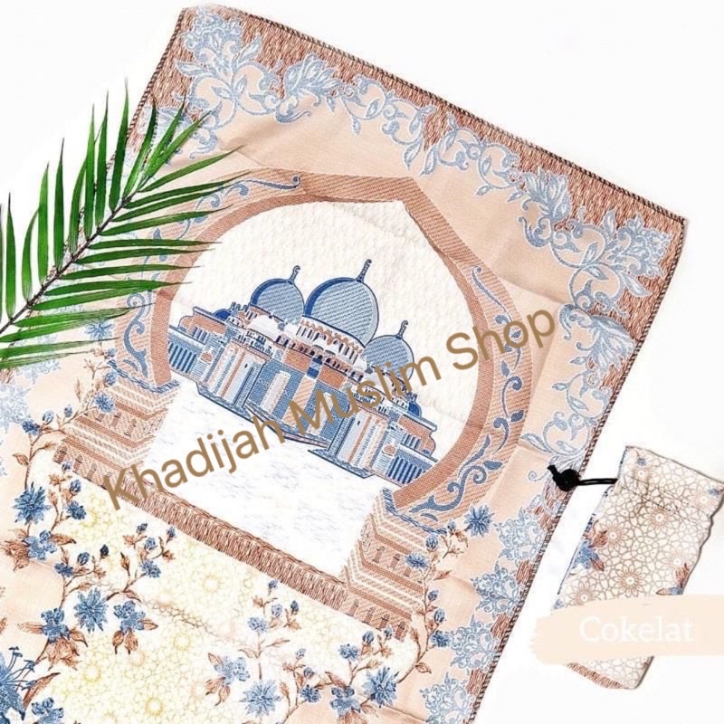 ผ้าปูละหมาดสีพลาสเทลขนาดพกพา/sajadahpocket/Travel Sajadah/Abu Dhabi Aksya Turkey ADB0001