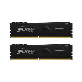 Ram KF426C16BBK2/32 Kingston 32GB 2666MHz DDR4 CL16 DIMM (Kit of 2) FURY Beast Black