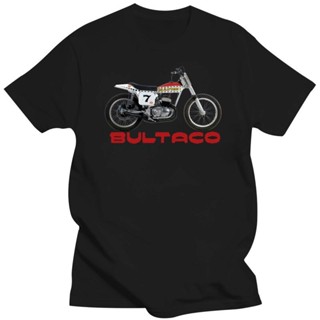 เสื้อยืด พิมพ์ลายกราฟฟิค Bultaco Astro Man แฟชั่นสําหรับผู้ชาย