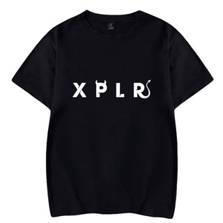 Xplr Hell Week 22 Mineral Merch เสื้อยืดลําลองสําหรับผู้ชาย/ผู้หญิง แขนสั้น คอกลม พิมพ์ลาย ColbyBrock SamGolbach Halloween