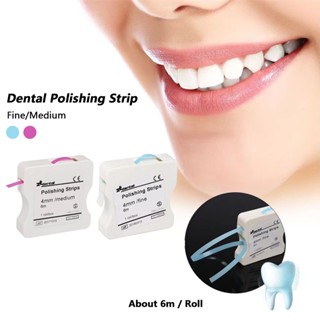 6M/Roll Dental Polishing Strips Resin Tooth Grinding Sanding Teeth Whitening