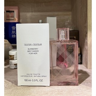 พร้อมส่ง BurBerry Brit Sheer For Her (EDT) กล่องเทส ของแท้ 1000%