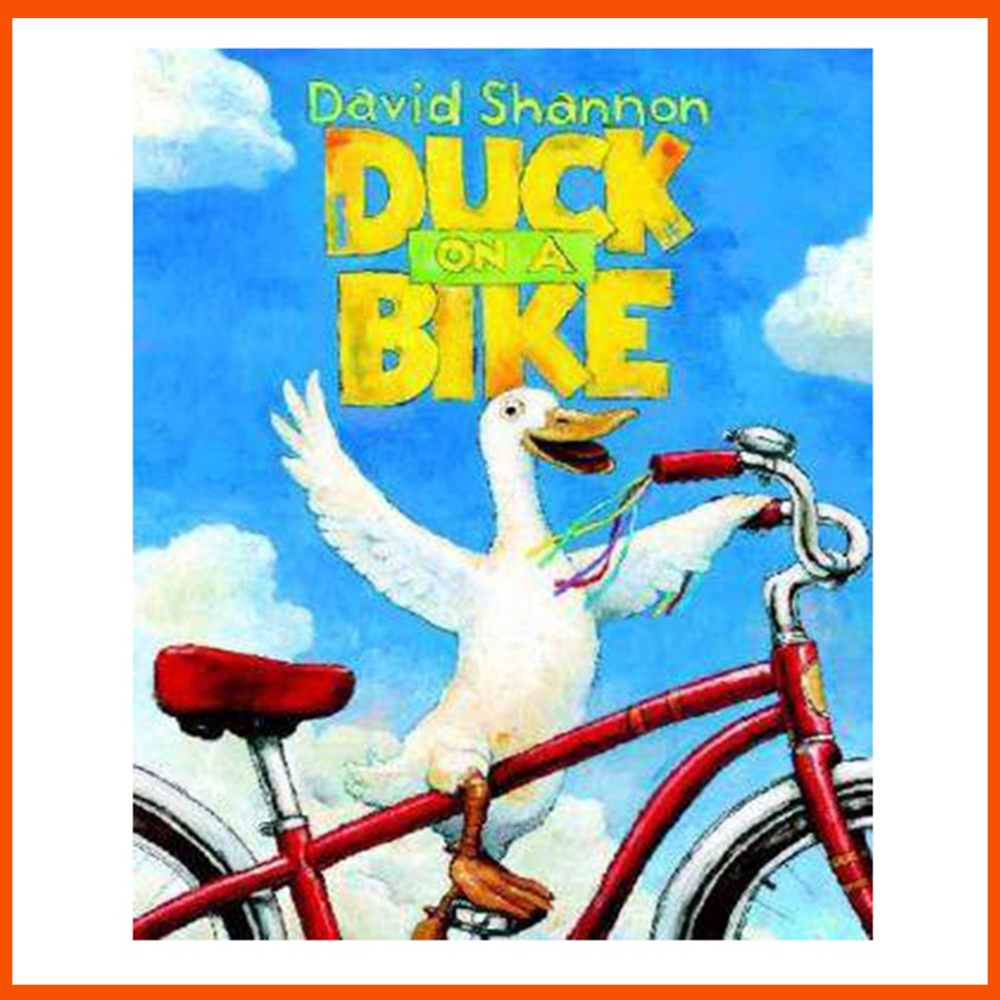 Duck ON A BIKE By David Shannon หนังสือภาพภาษาอังกฤษ เพื่อการเรียนรู้ สําหรับเด็ก