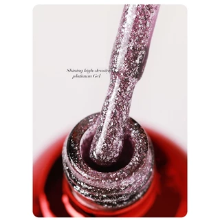 💯 สีเจล กลิตเตอร์แน่นๆ APG Set สีทาเล็บ แบรนด์ AS 15ml.