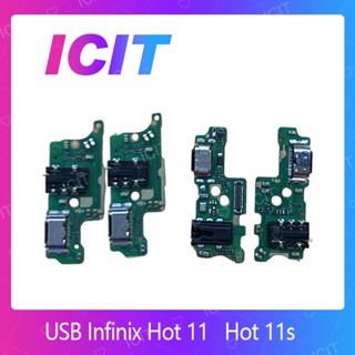 Infinix Hot 11 อะไหล่สายแพรตูดชาร์จ แพรก้นชาร์จ Charging Connector Port Flex Cable（ได้1ชิ้นค่ะ) ICIT 2020