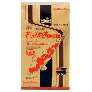 Hikari Wheat-Germ อาหารปลาคาร์ฟ ฮิคาริ มีวิตามินสูง ย่อยง่าย 15 กก.