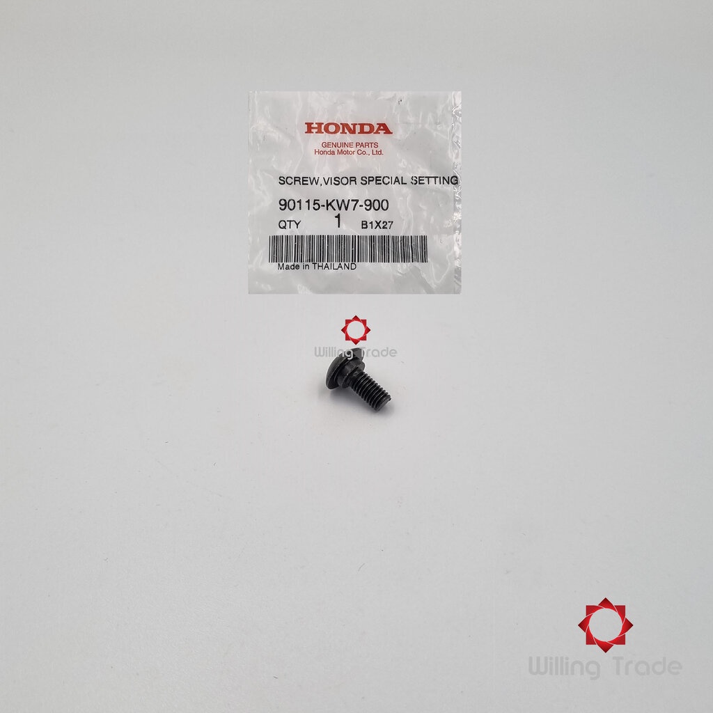 0482_HO. สกรูพิเศษ ยึดแฟริ่ง (B294) HONDA: (90115-KW7-900) CBR250, NOVA [แท้ศูนย์ 100%] .... SCREW V