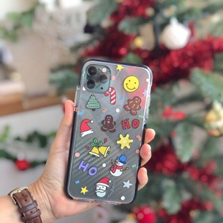 ลดเพิ่ม 45.- ใส่โค้ด Q3YCD3T2 | Christmas case — 🎄 เคสโทรศัพท์หลังใส คอลเลคชั่นลายคริสมาสต์