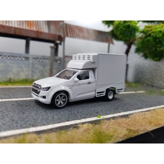 โมเดลรถเหล็ก Majorette isuzu d-max รถหัองเย็น ขนาด 1/64