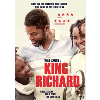 DVD หนังใหม่ เสียงไทยมาสเตอร์ King Richard คิง ริชาร์ด