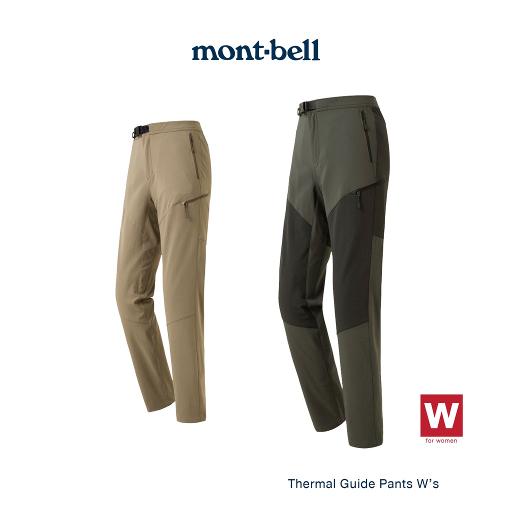 Montbell กางเกงขายาว รุ่น 1105706 Thermal Guide Pants Women's