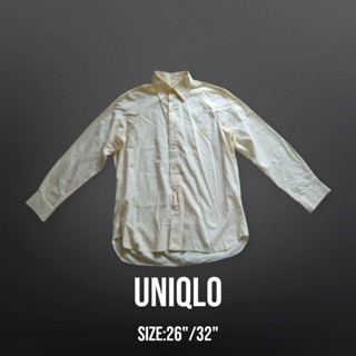 เสื้อเชิ้ตUniqloแท้ เสื้อเชิ้ตยูนิโคล่ เสื้อเชิ้ตมือสอง