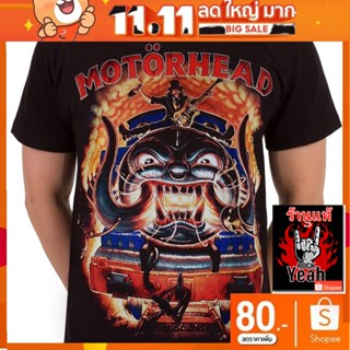 เสื้อวง Motorhead เสื้อยืด มอเตอร์เฮด ร็อคในตำนาน ลายอมตะ เสื้อวินเทจ RCM1776