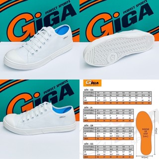 GIGA รองเท้าผ้าใบ GF01  สีขาว เบอร์ [35-41]