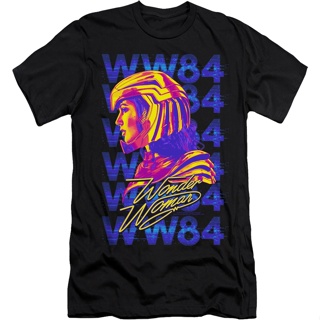 Static Logo Wonder Woman 1984 T-Shirt เสื้อทหาร เสื้อคนอ้วน