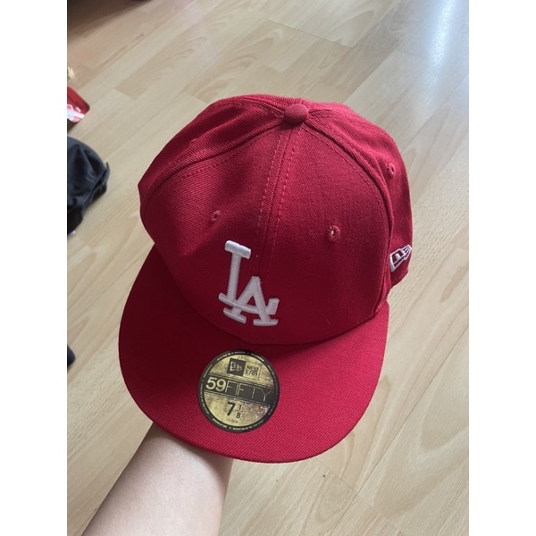 หมวก LA new era ของแท้ สีแดง