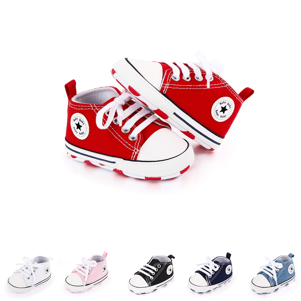 【พร้อมส่ง】All star รองเท้าผ้าใบลำลองคลาสสิกรุ่นเดียวกันกับผู้ชายและผู้หญิงหลายสีรองเท้าหัดเดิน