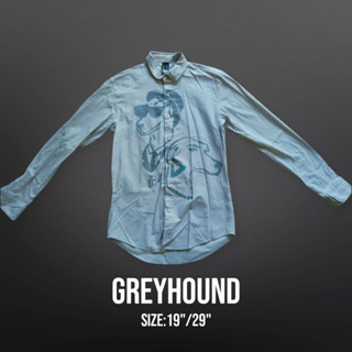 เสื้อเชิ้ตgrayhoundแท้ เสื้อเชิ้ตทำงาน เสื้อเชิ้ตมือสอง