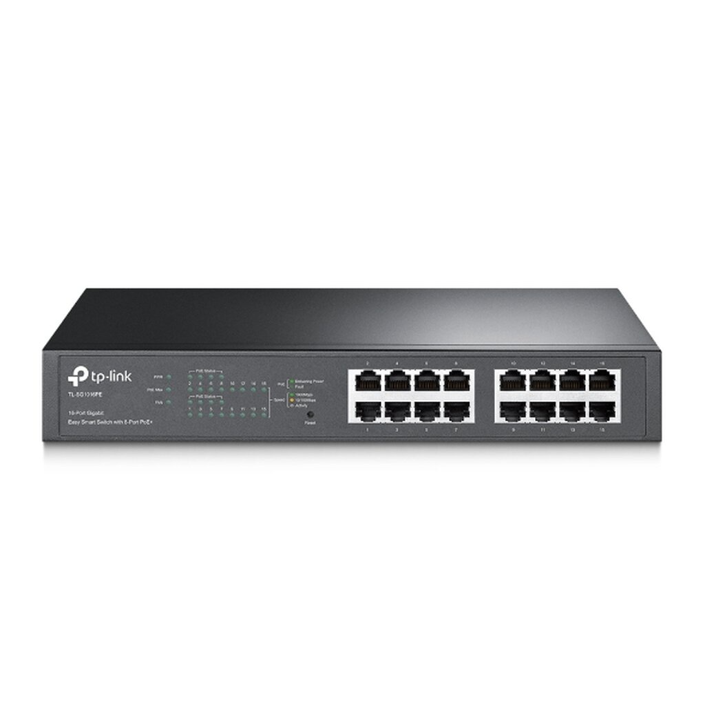 SWITCH HUB (สวิตซ์ฮับ) TP-LINK TL-SG1016PE 16 PORTS GIGABIT PORT WITH 8 PORTS POE ประกัน LT
