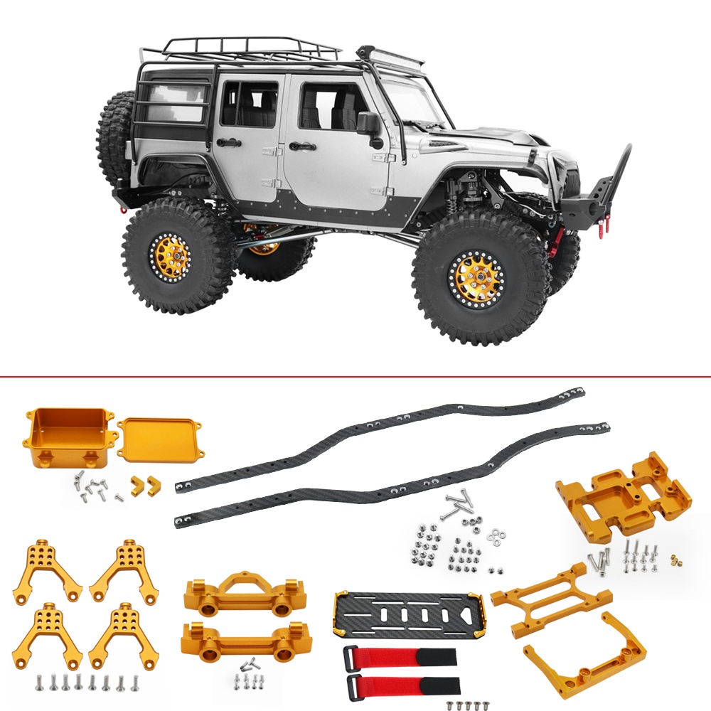 Myhrc กรอบตัวถังคาร์บอนไฟเบอร์ CNC 4 มม. 275 313 324 สําหรับรถไต่หินบังคับ 1/10 Axial SCX10 ราคา ถูกที่สุด ดีลบีเคเค แกลเลอรีภาพที่ 7