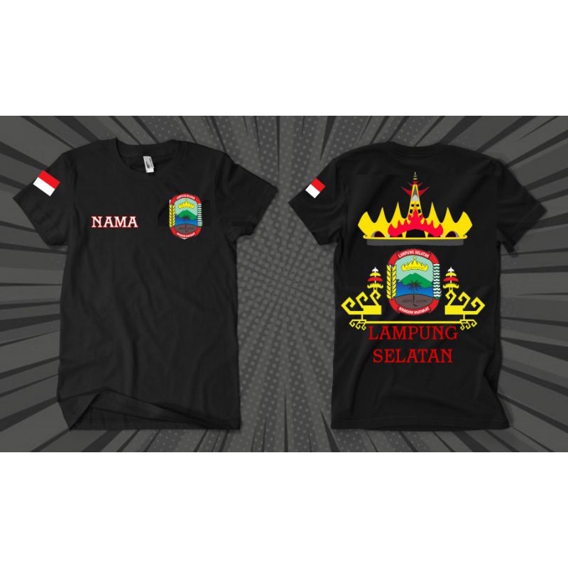เสื้อยืด South Lampung Kalianda // เสื้อแขนสั้น South Lampung