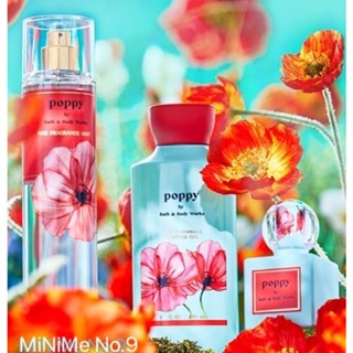 (แท้) Bath&amp;Body Works POPPY collection