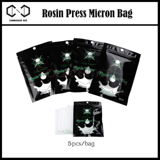 Rosin press micron bag LTQ ถุงไมครอน Bag 5 ชิ้น / bag ถุงโรซิ่น สำหรับ Rosin press machine 36 / 72 / 90 / 120 micron