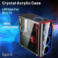 ATX CASE ITSONAS SPIRIT HALO (BLACK)