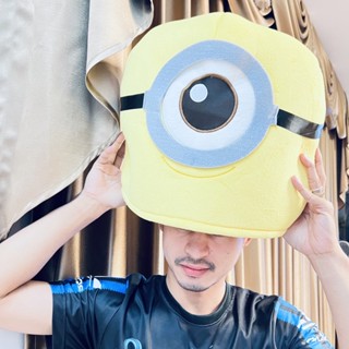 #ตุ๊กตา #หัวมาสคอต #มินเนี่ยน #Premium #hat #cap #minion #ป้ายห้อย #ผู้ใหญ่สวมได้ งานใหม่ ด้านในมีซับในนุ่มๆ #Mascot #ME