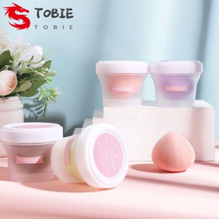 Tobie พัฟแต่งหน้า คอนซีลเลอร์ รองพื้น บลัชออน แห้ง เปียก พร้อมกล่องเคส หลากสี