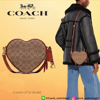 COACH  HEART CROSSBODY CE726
