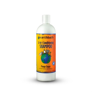 [earthbath] 2-in-1 Conditioning Shampoo - Mango Tango for Dogs &amp; Cats 472ml / Conditions &amp; Detangles