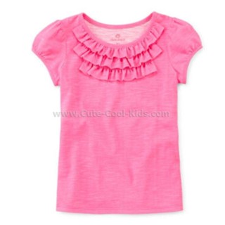 TSG-427 เสื้อยืดเด็กผู้หญิงสีชมพู Size-95 (2-3Y)