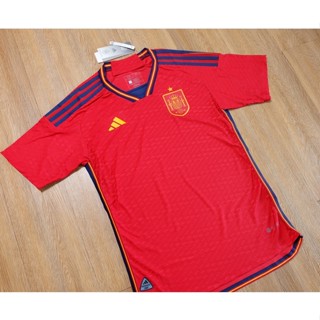 เสื้อฟุตบอลทีมชาติ สเปน Spain ปี 2022/23 เกรด Player (เกรดนักเตะ) ฮอนแลนด์