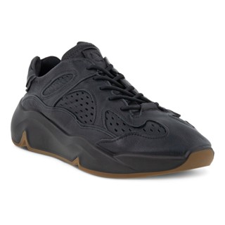 ECCO รองเท้าหนังผู้ชายรุ่น ECCO CHUNKY SNEAKER M BLACK