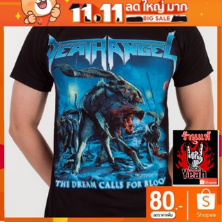 เสื้อวง Death Angel  เสื้อลาย เดธ แองเจิล เสื้อวินเทจ เสื้อยืดผช เสื้อวินเทจ RCM1368