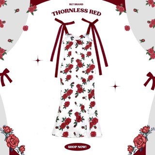 💎พร้อมส่ง💎BLT ชุดเดรส Thornless red collection