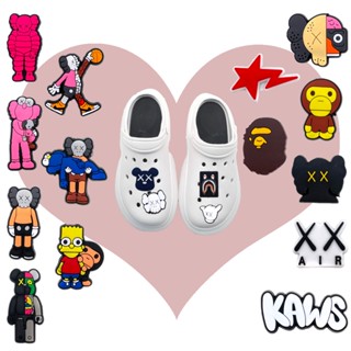 Kaws Crocs จี้หัวเข็มขัด สําหรับตกแต่งรองเท้า 1 ชิ้น