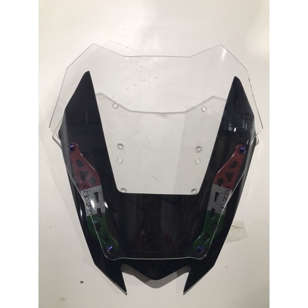 ชิวหน้าแต่งKeeway GT270งานตัดเลเซอร์อะคริลิคสวยใสเงาทุกชิ้น