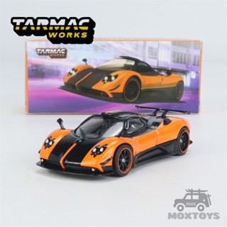 โมเดลรถยนต์ Pagani Zonda Cinque Arancio Saint Tropez ขนาด 1:64 สีส้ม