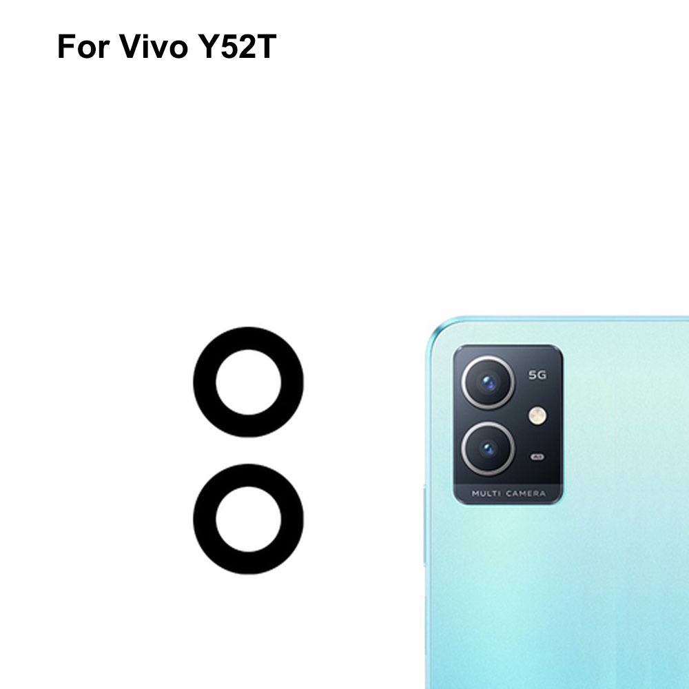 2PCS ชุดคุณภาพสูงสําหรับ Vivo Y52T ด้านหลังกล้องเลนส์ทดสอบที่ดีสําหรับ Vivo Y 52T อะไหล่