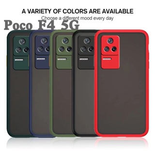 Poco F4ตรงรุ่น(พร้อมส่งในไทย)เคสขอบนิ่มหลังแข็งขุ่นคลุมกล้องXiaomi Poco X4 GT/Poco F4 5G/Redmi K40S